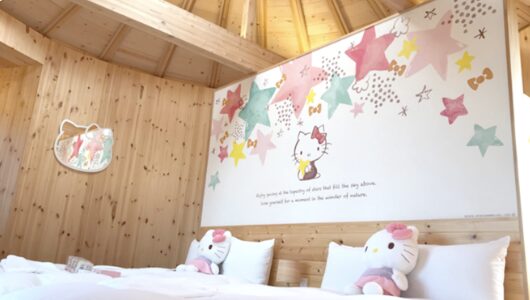 Grand Chariot Hokuto Shichisei 135° Hello Kitty & Sanrio Hotel Rooms in Kyoto and Hyogo